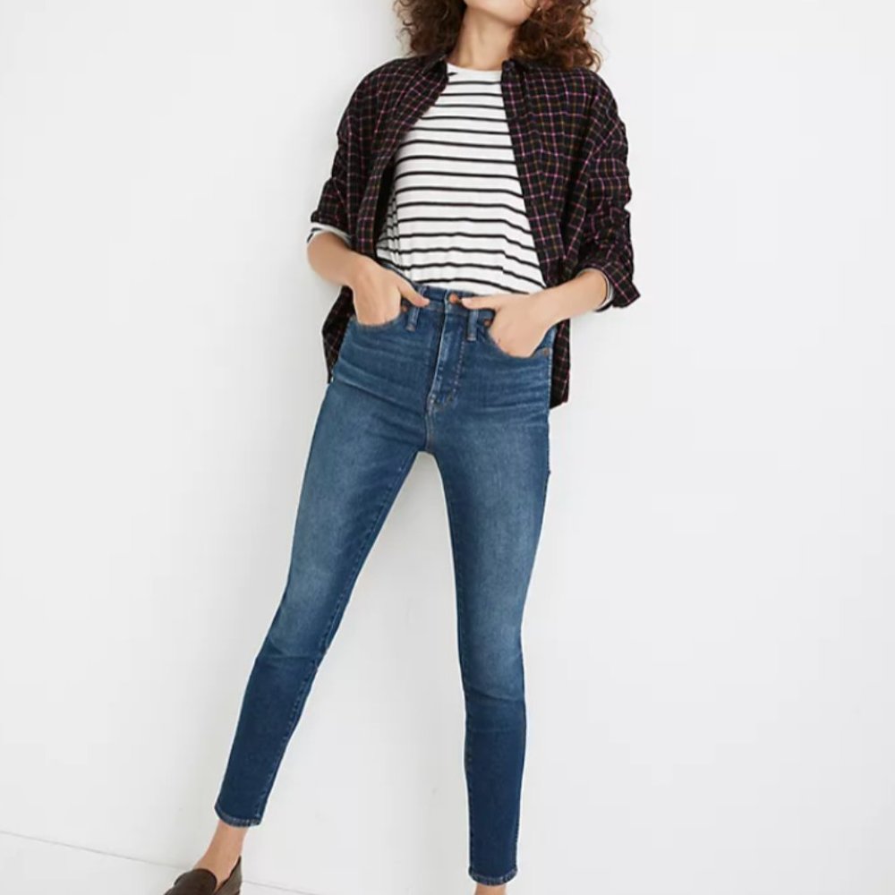 Madewell 10" High Rise Skinny - Winston Wash - 30 & 31
